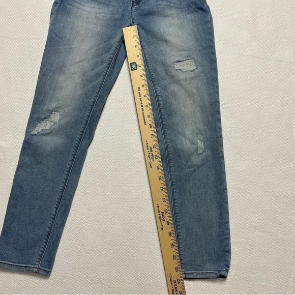 White House Black Market Jeans Crop Distressed Women's Size 0 - Picture 16 of 16